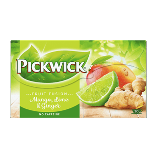 pickwick fruit fusion mango lime ginger
